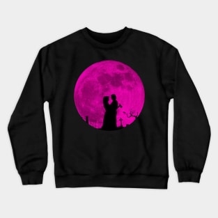 Carla Gugino, Kathryn Newton, Cole Sprouse, Lisa Frankenstein movie Crewneck Sweatshirt